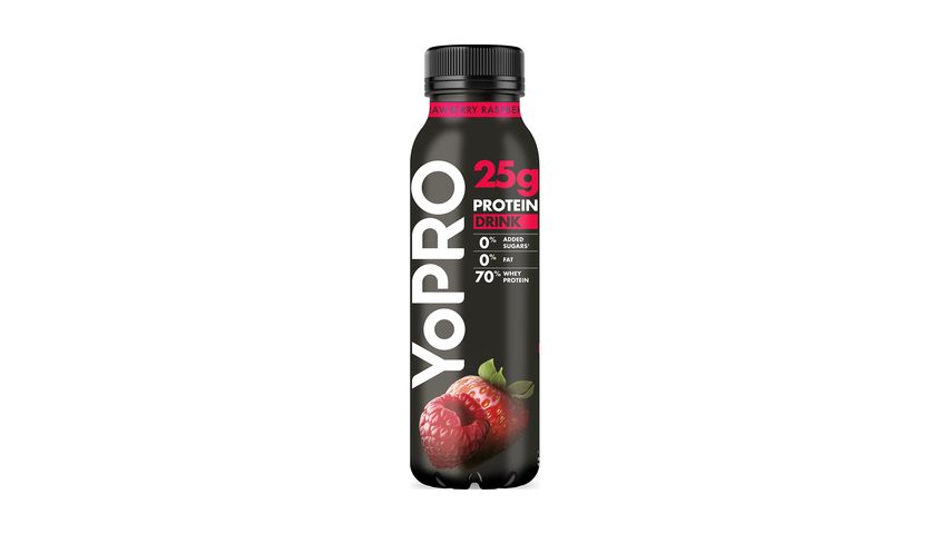 Danone Yopro Protein Drink Strawberry Raspberry Laktosfri 300g 