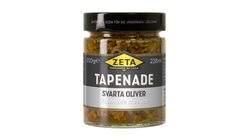 Zeta Tapenade av svarta oliver 200g