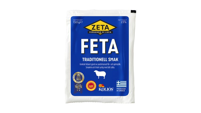 Zeta Greek Feta Cheese 150g