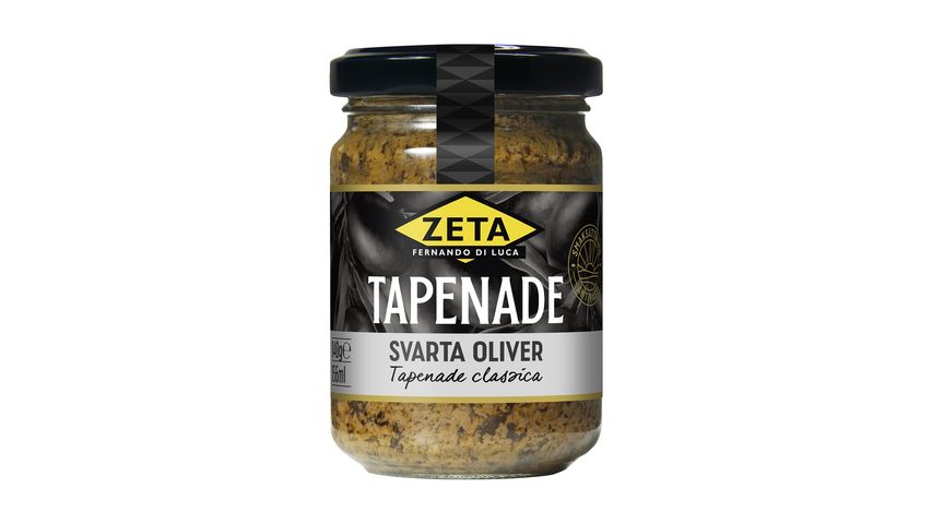 Zeta Tapenade av Svarta Oliver 140g