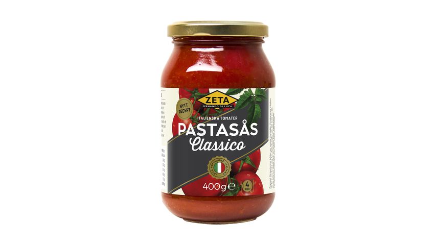 Zeta Zet Pasta Sauce 400G Classico 400G 