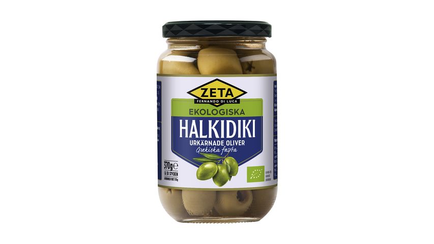 Zeta Halkidikioliver Urkärnade Eko 370g