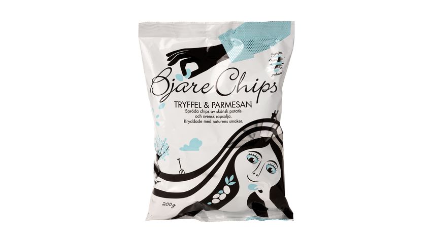 Bjärechips Chips Tryffel & Parmesan 200g 