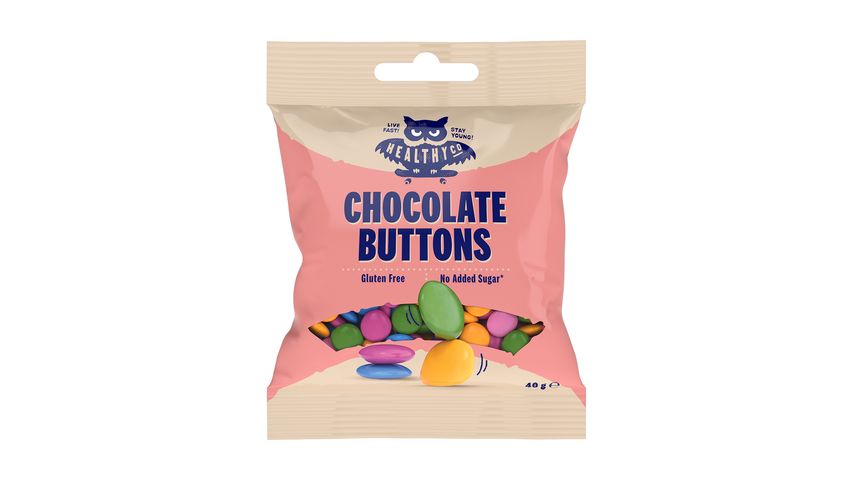 Healthyco Buttons Chocolate 40g