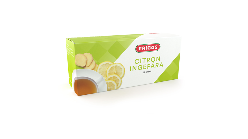 Friggs Te Citron Ingefära 20st