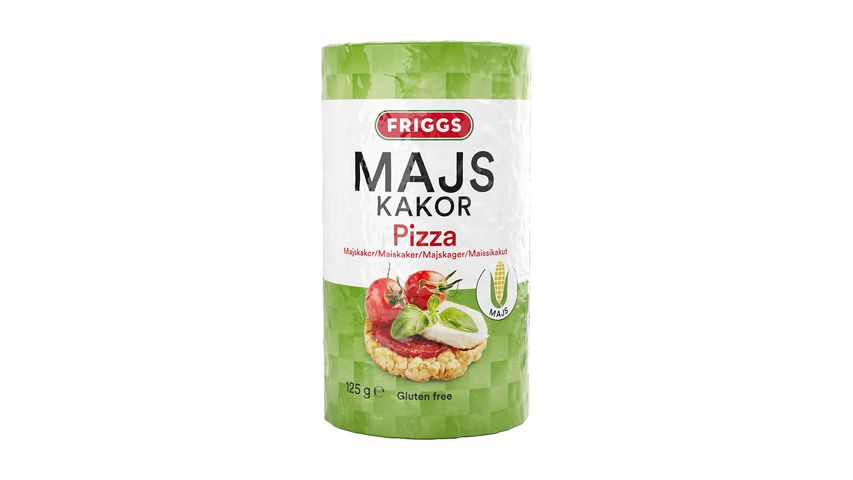 Friggs Majskakor Pizza 125g 