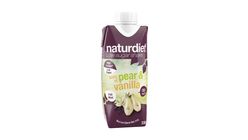 Naturdiet Shake Ready To Drink Pear Vanilla 330ml