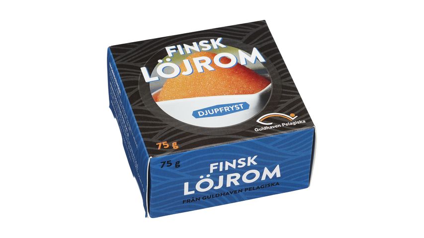 Guldhaven Pelagiska Finsk Löjrom, Fryst 75g