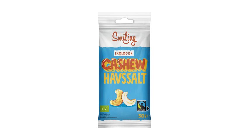 Smiling Cashew Sea Salt 50g