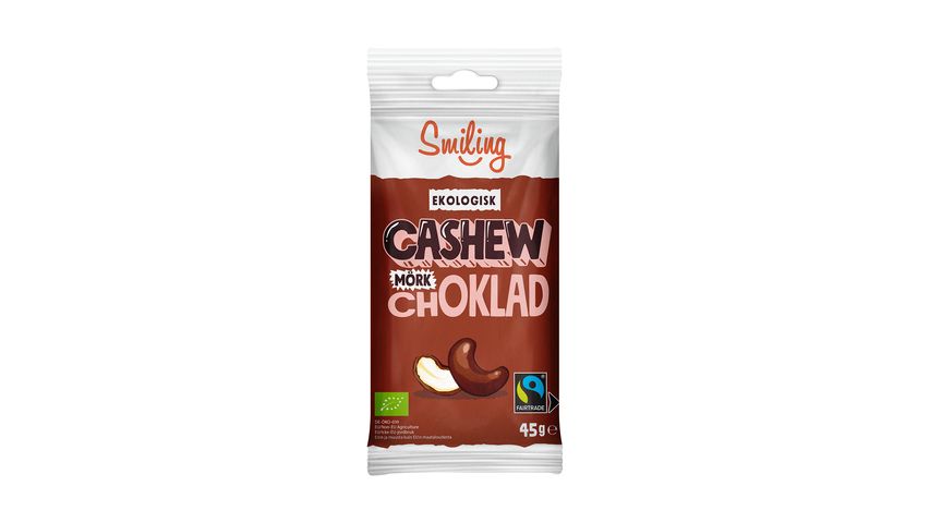 Smiling Cashew Dark Chocolate 45g