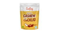 Smiling Cashew Salt Light Chocolate 150g