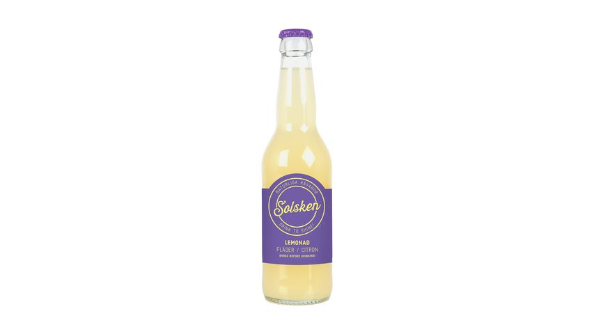 Solsken Lemonade Elderberry 330ml 