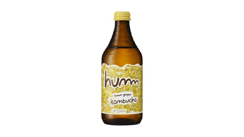 Humm Lemon Ginger Kombucha 414ml 