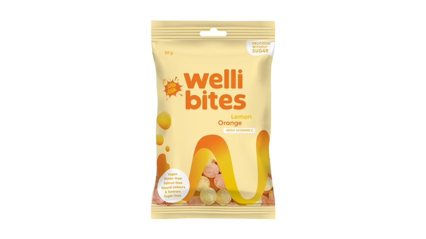 Wellibites Caramel Sugar Free 50g 