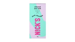 Nick's Dark Chocolate Almond Seasally 75g