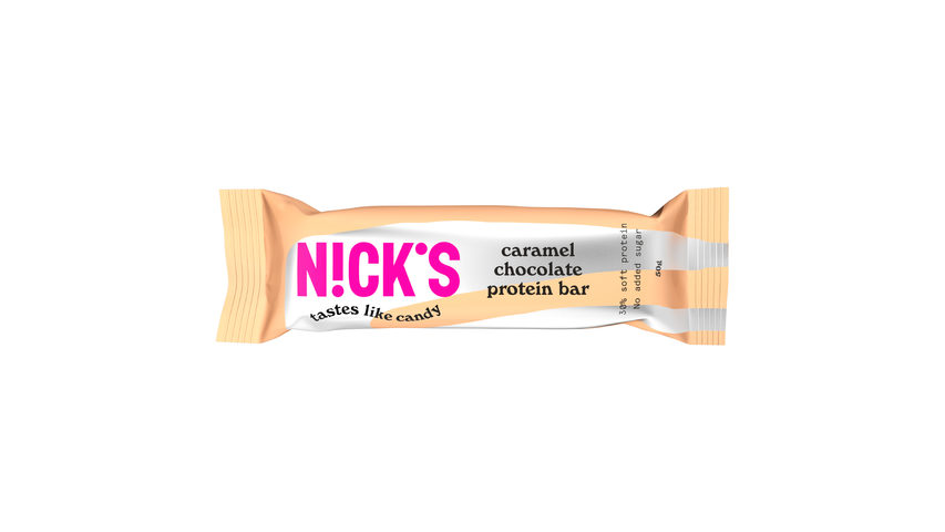 Nick's Protein Bar Caramel Chocolate | 50g