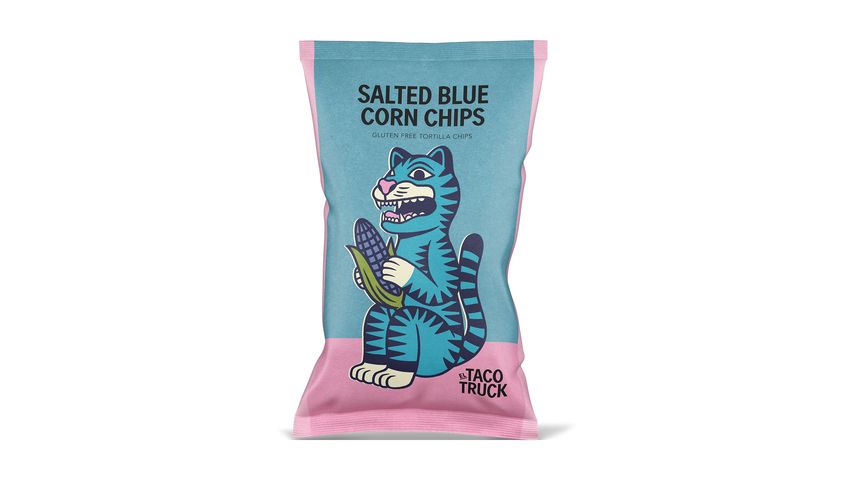 El Taco Truck Blue Corn Chips 185g