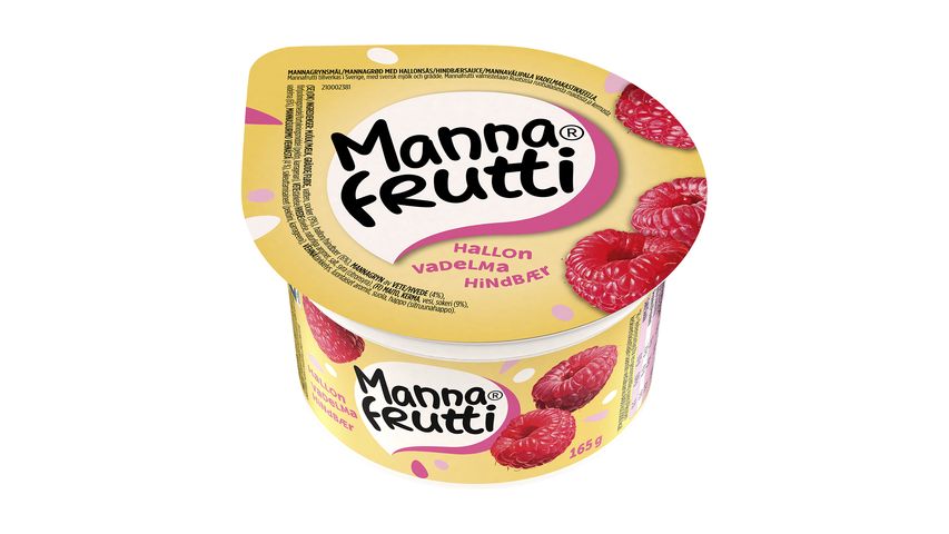 Mannafrutti Mannafrutti Hallon 165G 165g