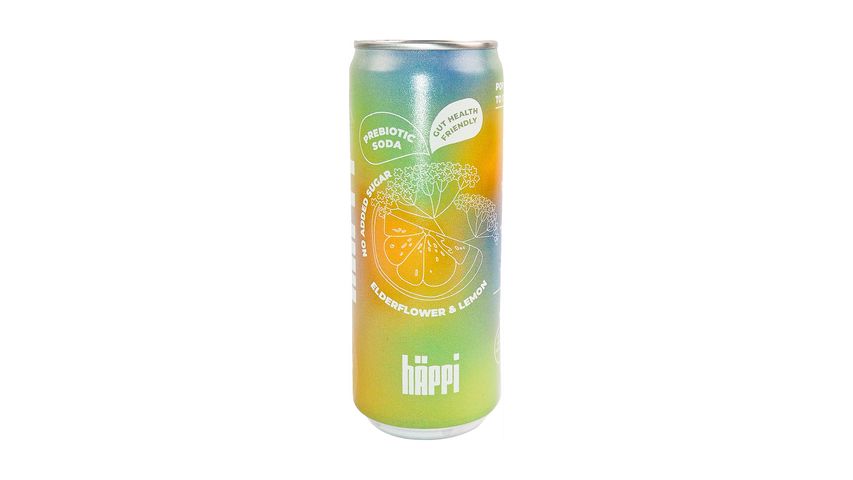 Häppi Prebiotic Soda Brings Lemon 33cl 