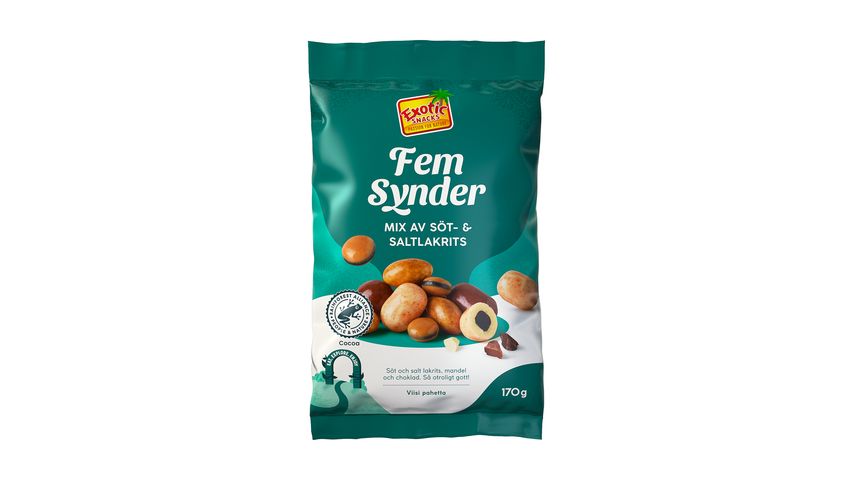 Exotic Snacks Fem Synder 170g