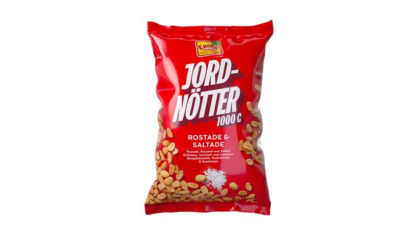 Exotic Snacks Peanuts Roasted & Salted 1kg