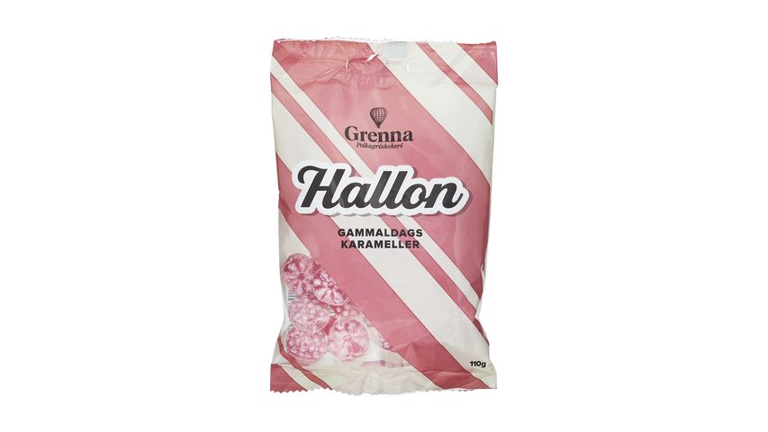 Grenna Polkagriskokeri Hallonkarameller 110g 