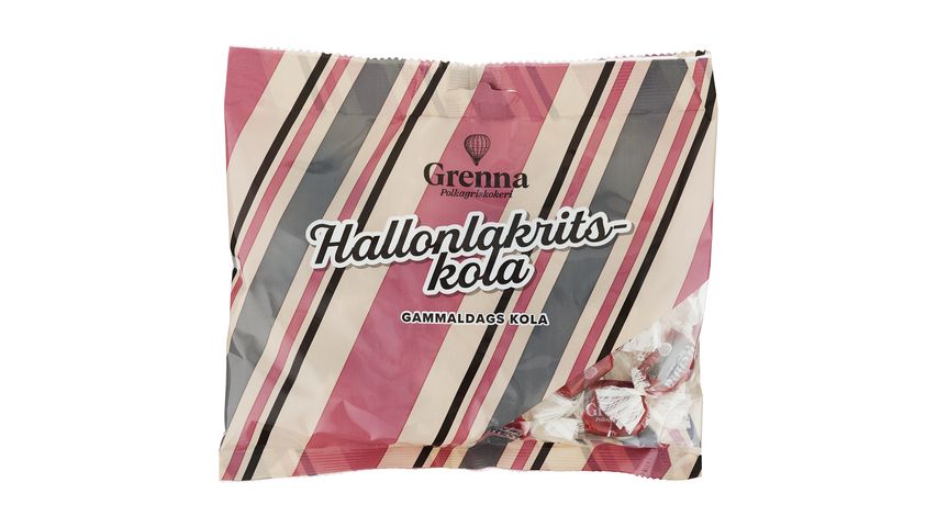 Grenna Polkagriskokeri Caramel Raspberries & Licorice 150g 