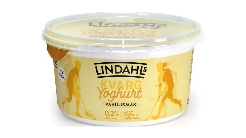 Lindahls Vanilj Yoghurtkvarg 0,2% 500g 