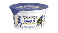 Lindahls Blåbär Vanilj Kvarg 0,2% 150g