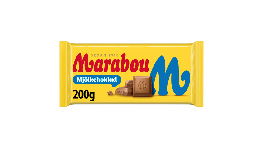 Marabou Mjölkchoklad 200G 