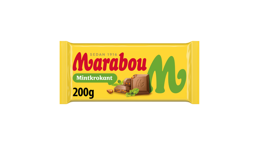 Marabou Mintkrokant 200G 200g 