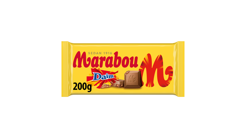 Marabou Milk Chocolate With Daim 200G 200g 