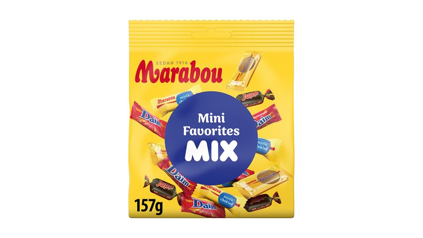 Marabou Mini Mix Favorites 157g