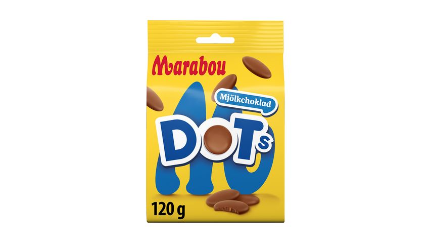 Marabou Dot'S Milk Chocolate 120g 