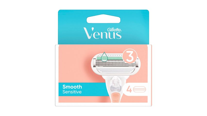 Venus Sensitive Pink Razor Blades 4pieces