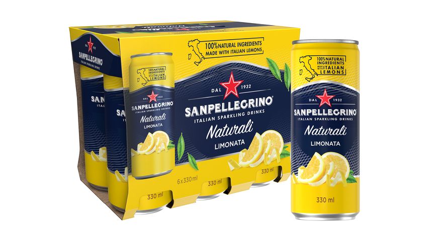 San Pellegrino Limonata 330ml 6-p