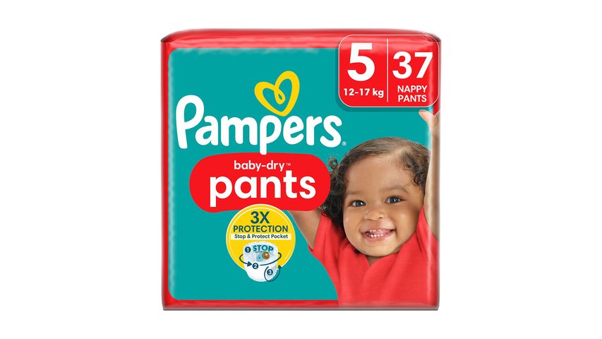 Pampers Babydry S5 12-17Kg 37st 