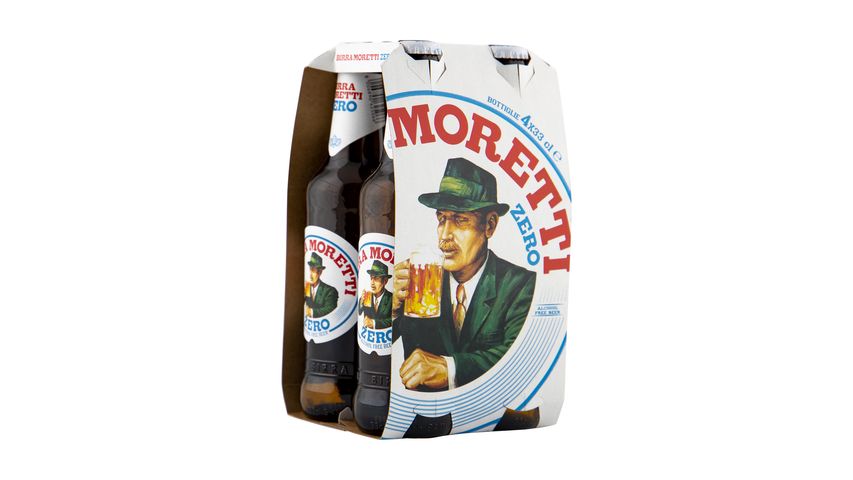 Birra Moretti Alkoholfri Öl 330ml 4-p