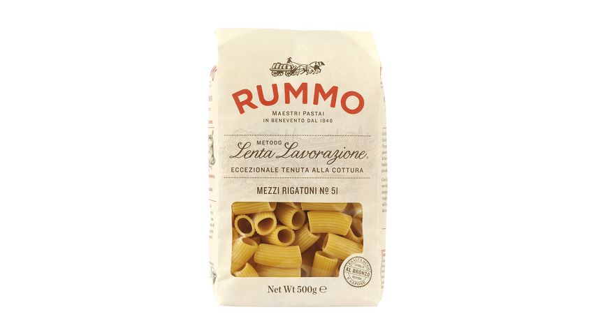 Rummo Rigatoni  Mezzi 500G 