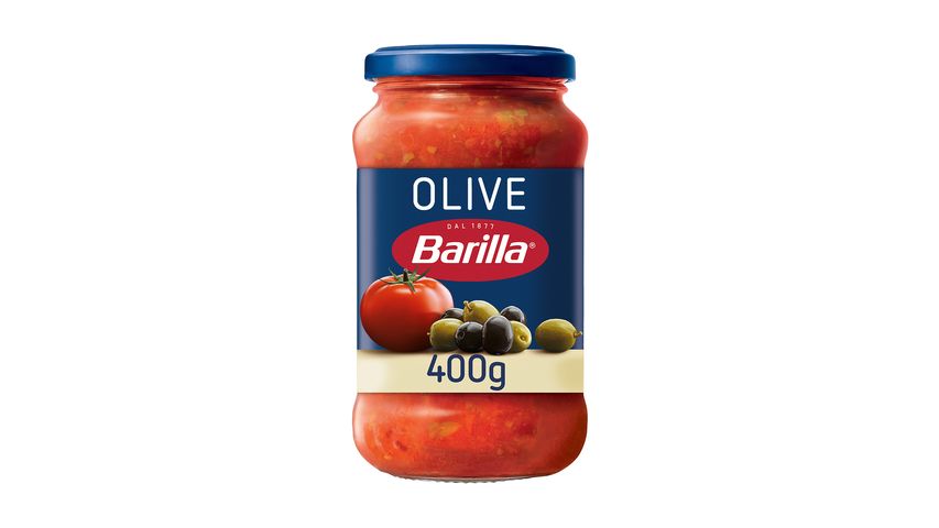 Barilla Pasta Sauce With Olives 400G 