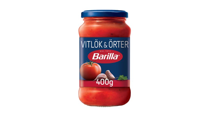 Barilla Pastasås Vitlök & Örter 400g