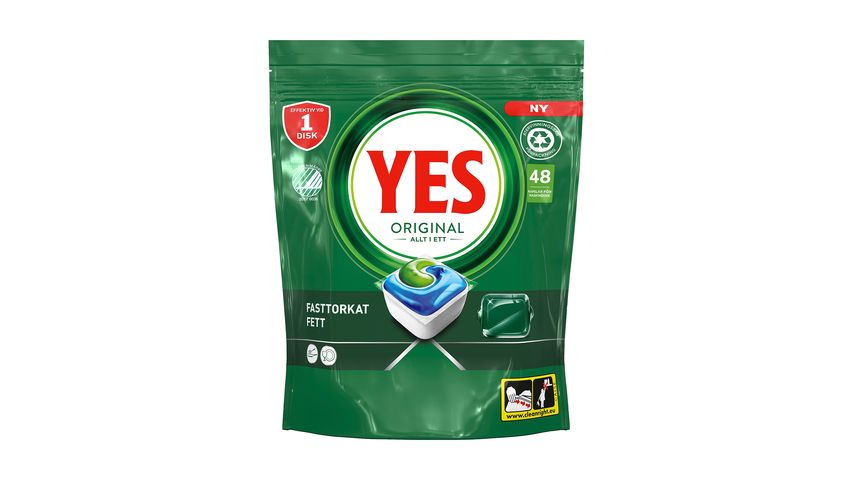 Yes Yes Maskinddiskmedel Original 48-p 