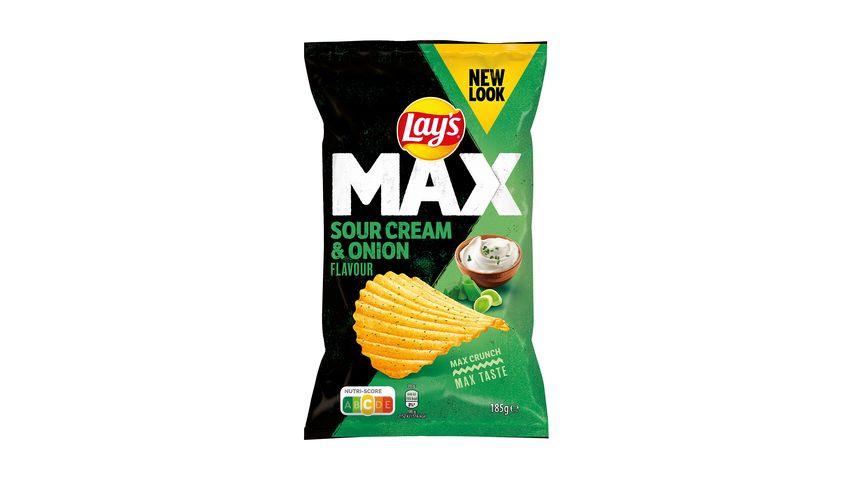 Lay’S Max Chips Sourcream & Onion 185G 