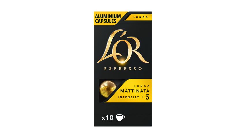 Lór Mattinata 5 Lungo Kaffekapslar 10-p