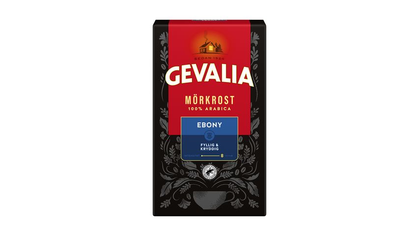 Gevalia Ebony Mörkrost 425g 