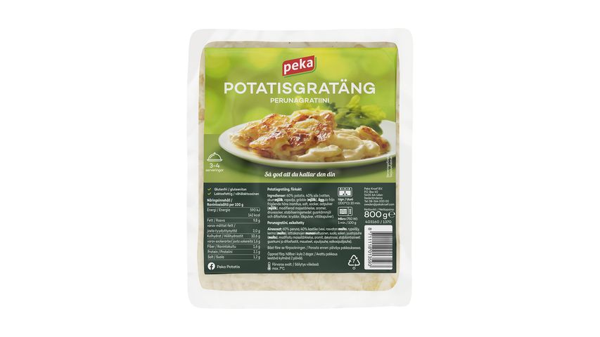 Peka Potato Gratin 800g