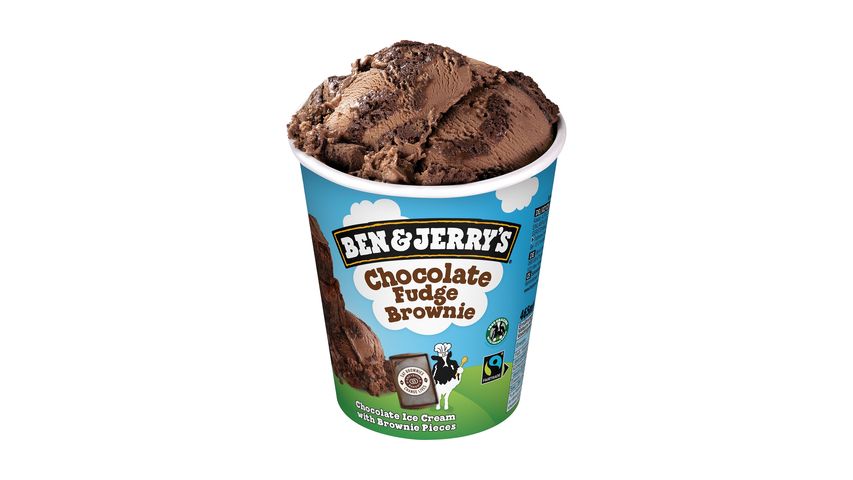 Ben & Jerry's Glass Chocolate Fudge Brownie 465 ml