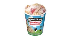 Ben & Jerry's Ice Cream Strawberry Cheesecake 465ml