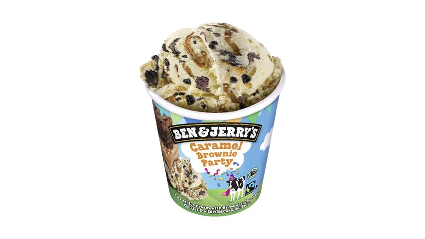 Ben & Jerry's Caramel Brownie Party 465ml