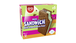 GB Glass Duo Sandwich Milk Chocolate & Pear 6-p